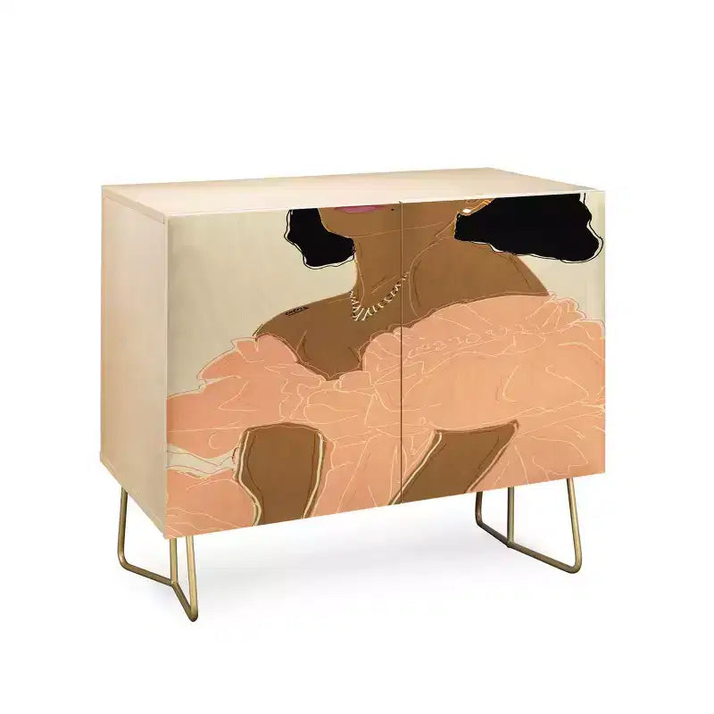 EELISE_NDRI Gushin Over You Credenza - Deny Designs