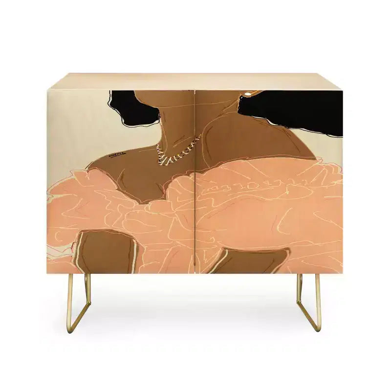 EELISE_NDRI Gushin Over You Credenza - Deny Designs