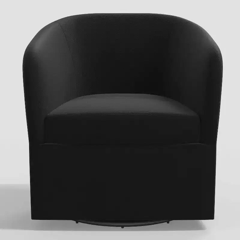 Rhea Swivel Chair in Velvet - Threshold
