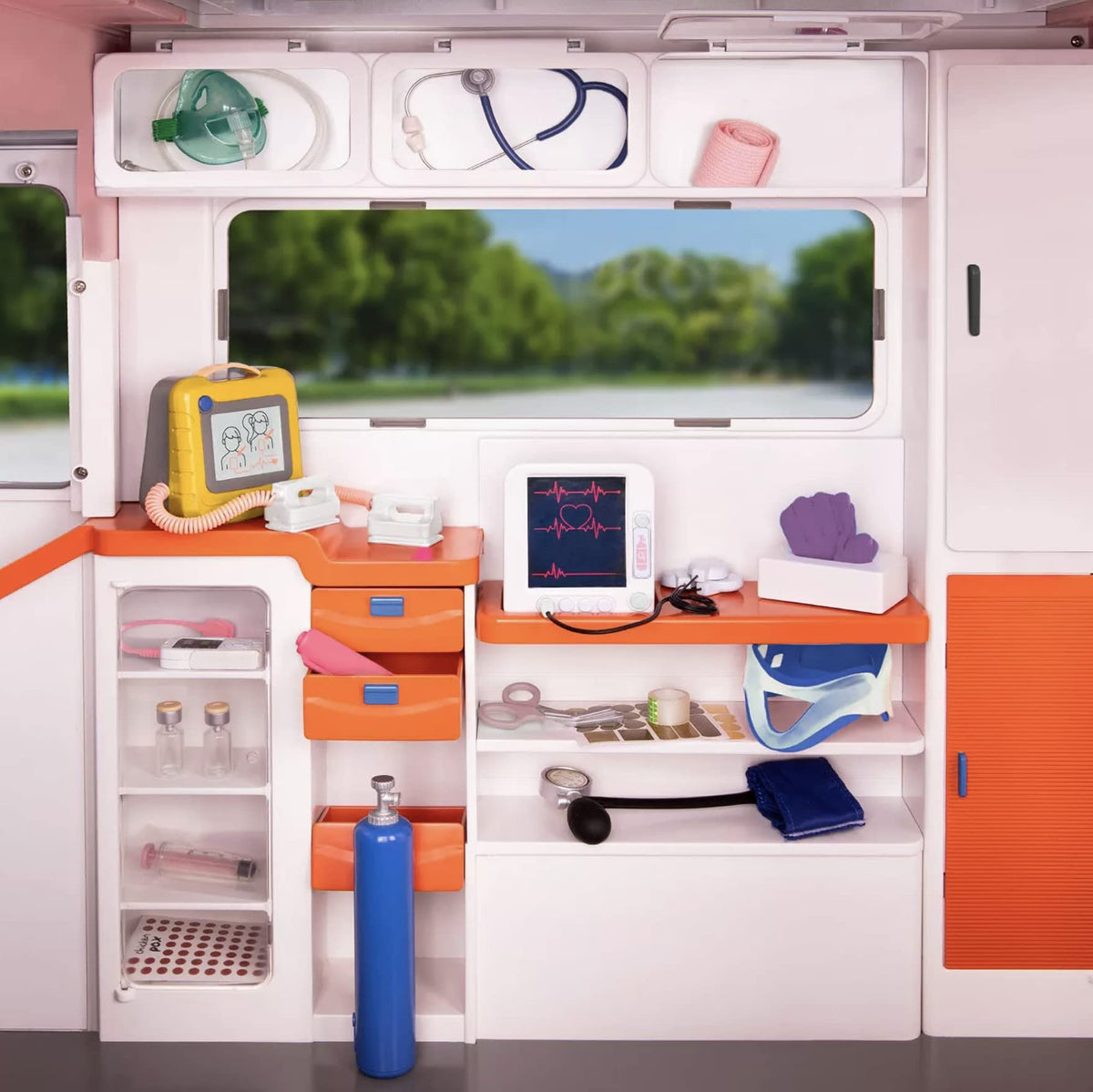Our Generation Ambulance Playset Electronics