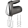 Moulinex Mixeur Powermix Silence HM650 - Mixeur à main pétrisseur et fouet 600 W - Vitesse réglable avec fonction turbo - Élaboration de pain, pizza ou patisserie - Moteur silencieux, HM650E : Cuisine et Maison