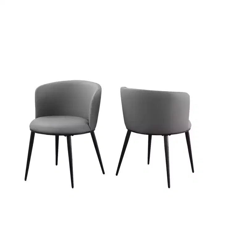 Brassex Set of 2 Ariel Dining Chairs