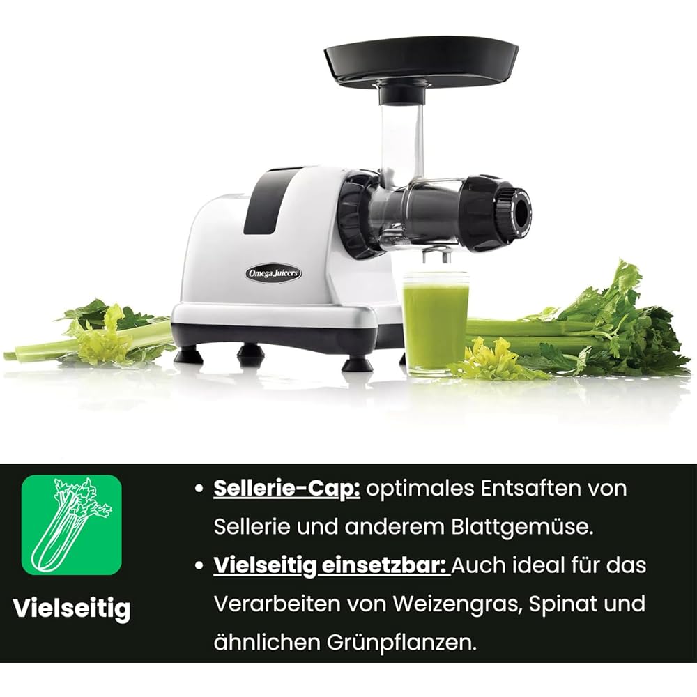 Omega Juicers MM900 Chrome : Cuisine et Maison