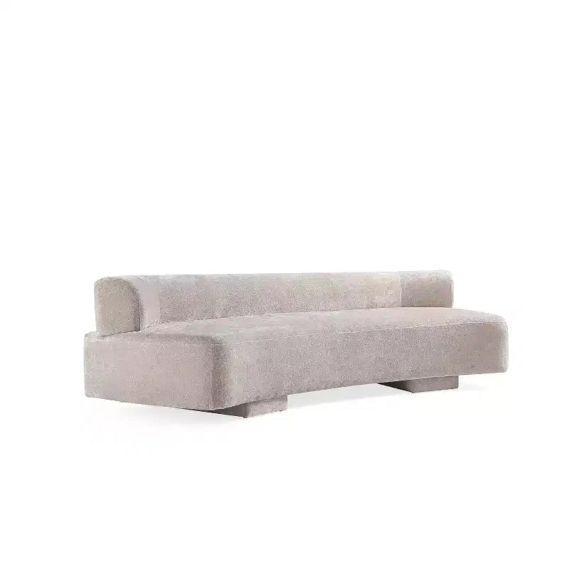 Manhattan Comfort 3pc Verandah Chenille Upholstered 112" Sofa and 2 Accent Chairs