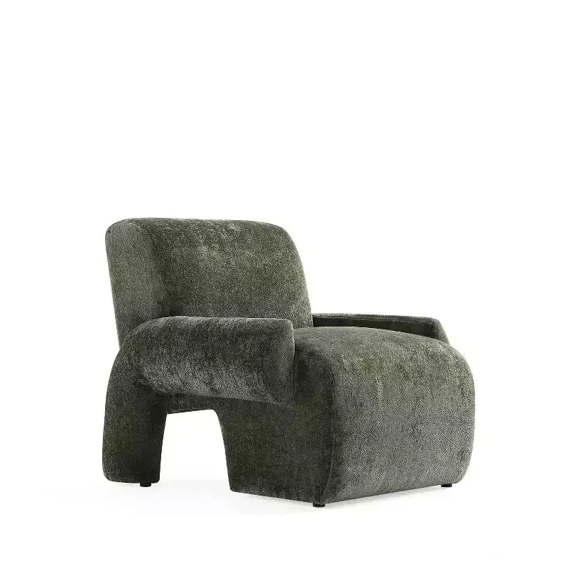 Manhattan Comfort 3pc Verandah Chenille Upholstered 112" Sofa and 2 Accent Chairs