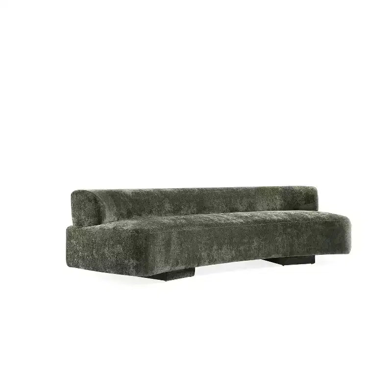 Manhattan Comfort 3pc Verandah Chenille Upholstered 112" Sofa and 2 Accent Chairs