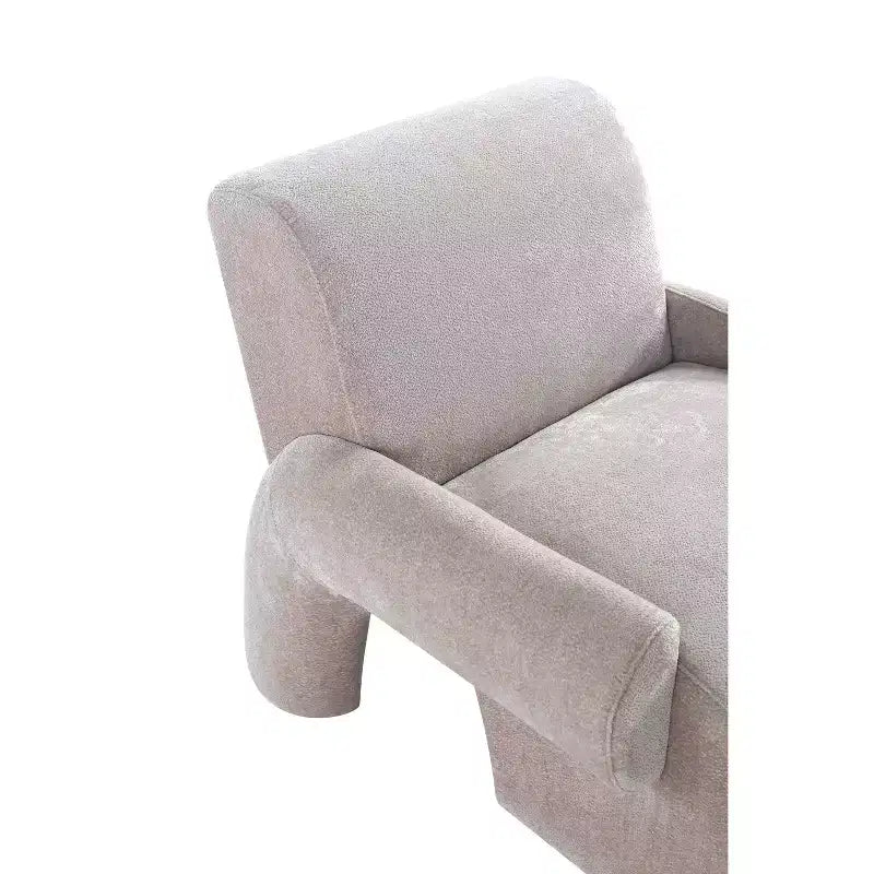 Manhattan Comfort 3pc Verandah Chenille Upholstered 112" Sofa and 2 Accent Chairs