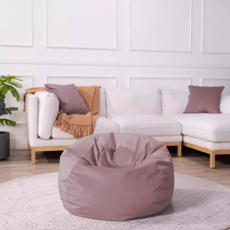 Factory Direct Partners Kids' Round Velvety Bean Bag