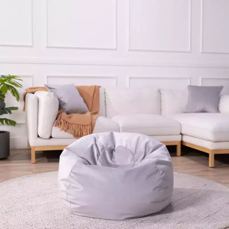 Factory Direct Partners Kids' Round Velvety Bean Bag