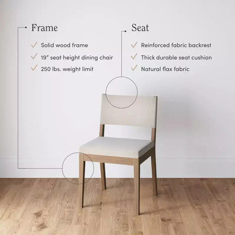 Nathan James Set of 6 Dining Chair