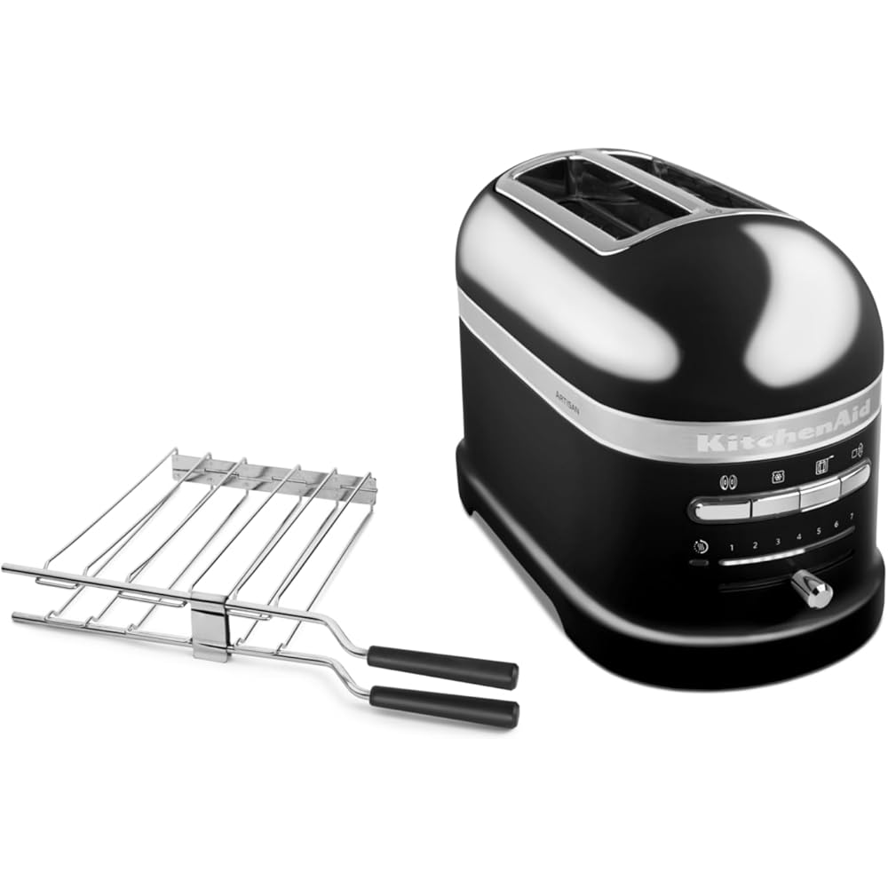 KitchenAid Artisan Grille-pain | 2 tranches | Noir Onyx : Cuisine et Maison