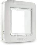 Porte pour chat Sure Petcare à grande puce électronique avec fonction couvre-feu, compatible avec les étiquettes RFID