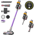 ANYSON 45Kpa/550W/70 Minutes Aspirateur Balai sans Fil,Aspirateur sans Fil Ecran Tactile,1,6L Capacité,8 Système de Filtration de Niveau,Aspirateur balais pour Sols Durs/Les Poils d'animaux/Tapis : Cuisine et Maison