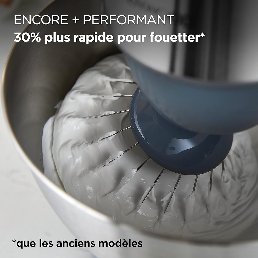 Kenwood Prospero+ KHC29.H0WH, Robot de Cuisine Patissier Multifonction, Mélanger, Battre et Pétrir, Blender 1.5L, Bol Multifonction 1.4L avec Trois Disques et Presse-Agrumes, Bol 4.3L, 1000W, Blanc : Cuisine et Maison