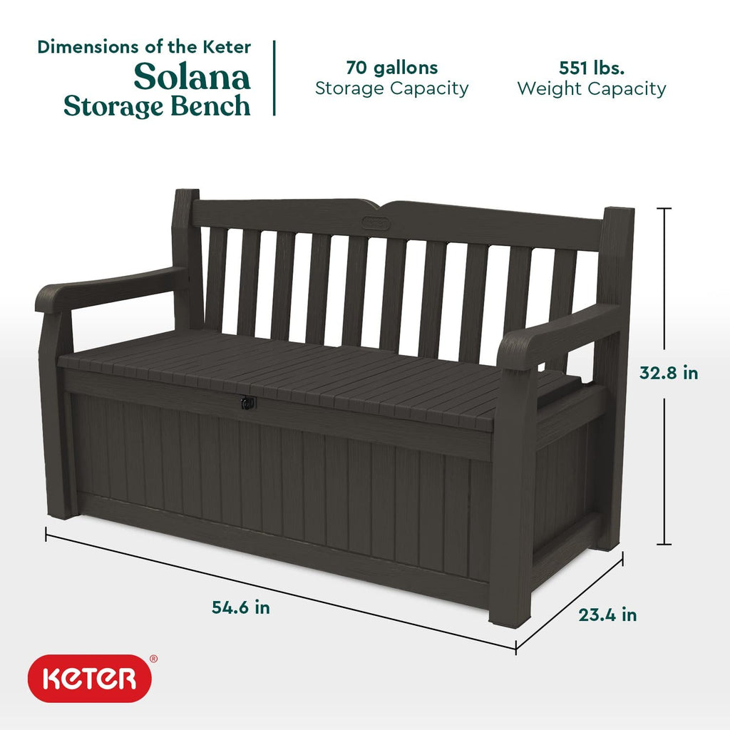 Keter Solana 70 Gallon Storage