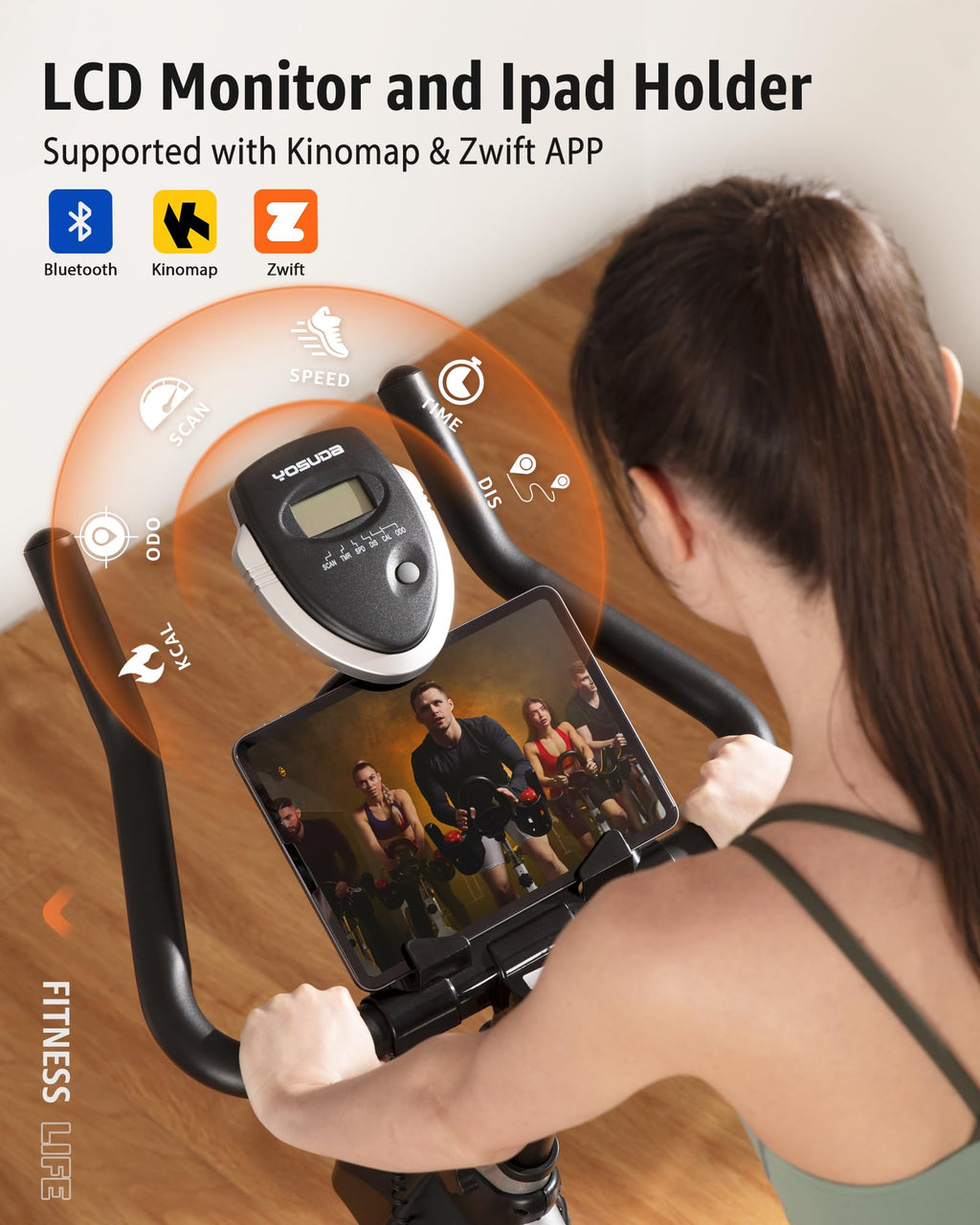 YOSUDA Indoor Cycling Magnetic Stationary
