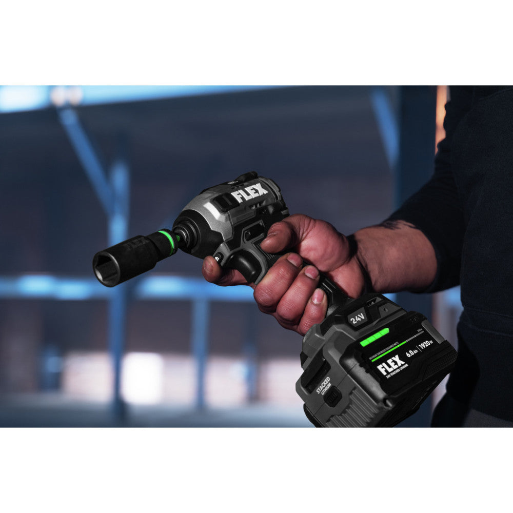 FLEX 24V Stacked Lithium Battery 2 Tool Combo Kit