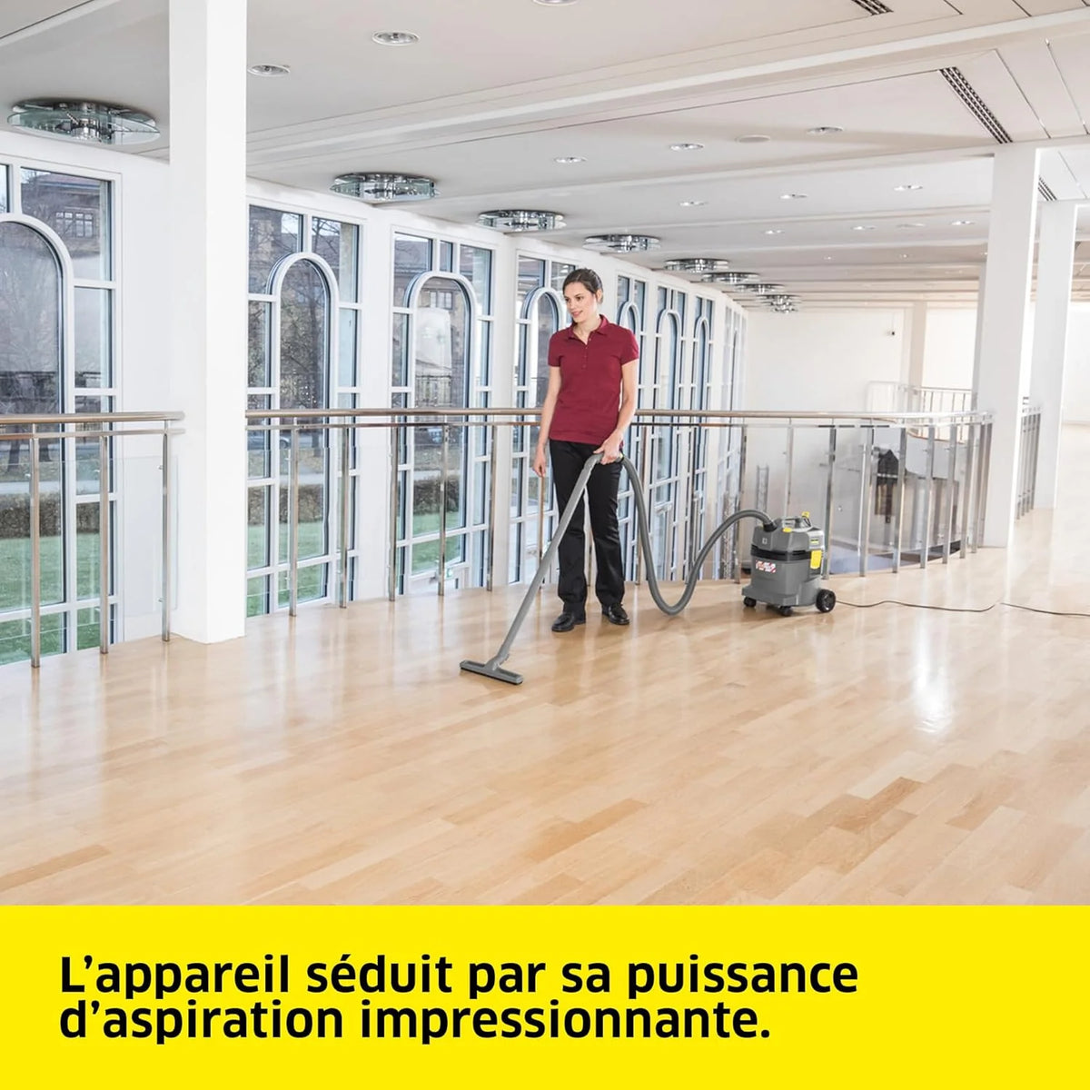 Aspirateur Eau et poussières NT 22/1 AP L, Puissance : Max. 1300 W, Filtre Cartridge PES