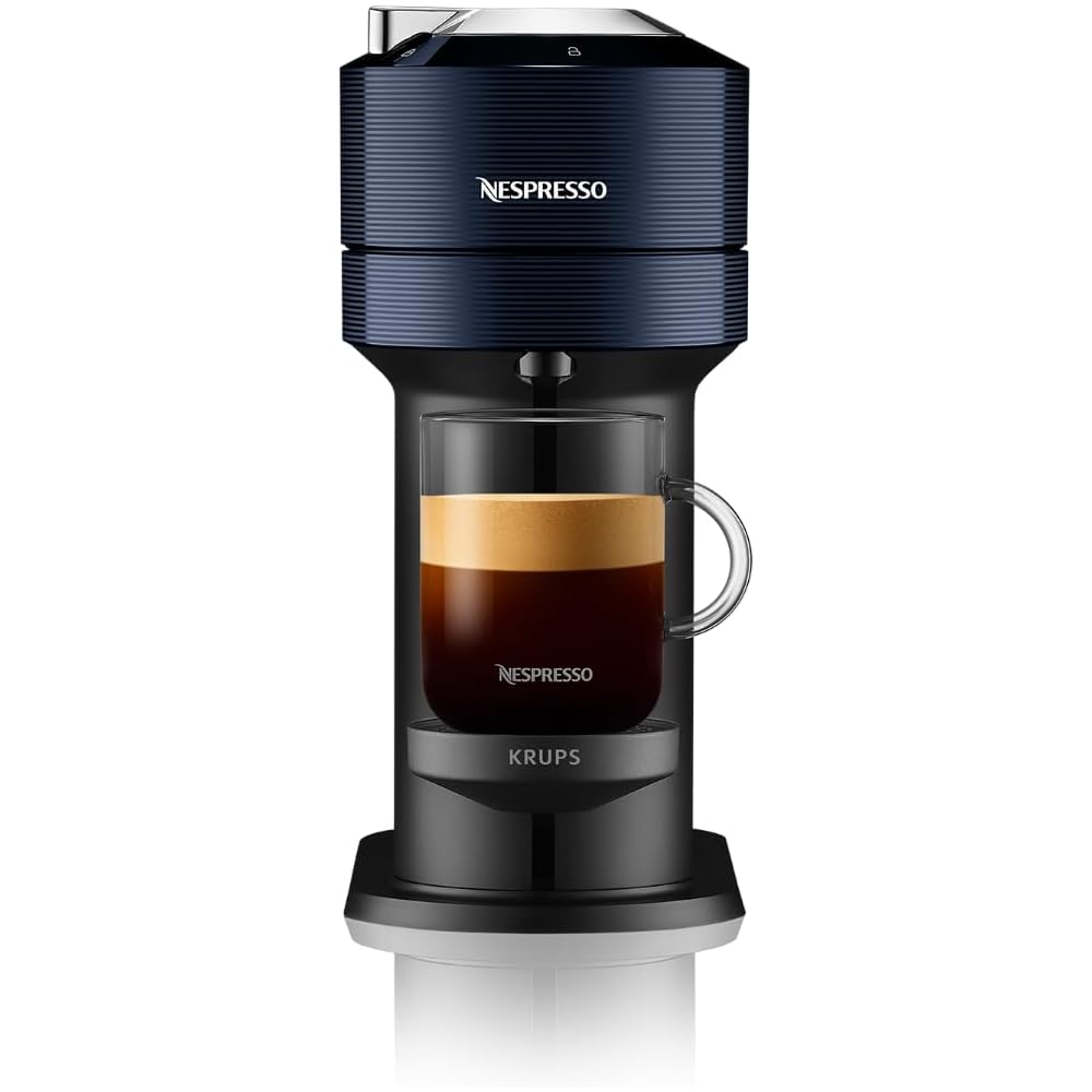 Machine à Café Nespresso Krups Vertuo Next Bleu Cafetière Espresso YY4974FD : Cuisine et Maison