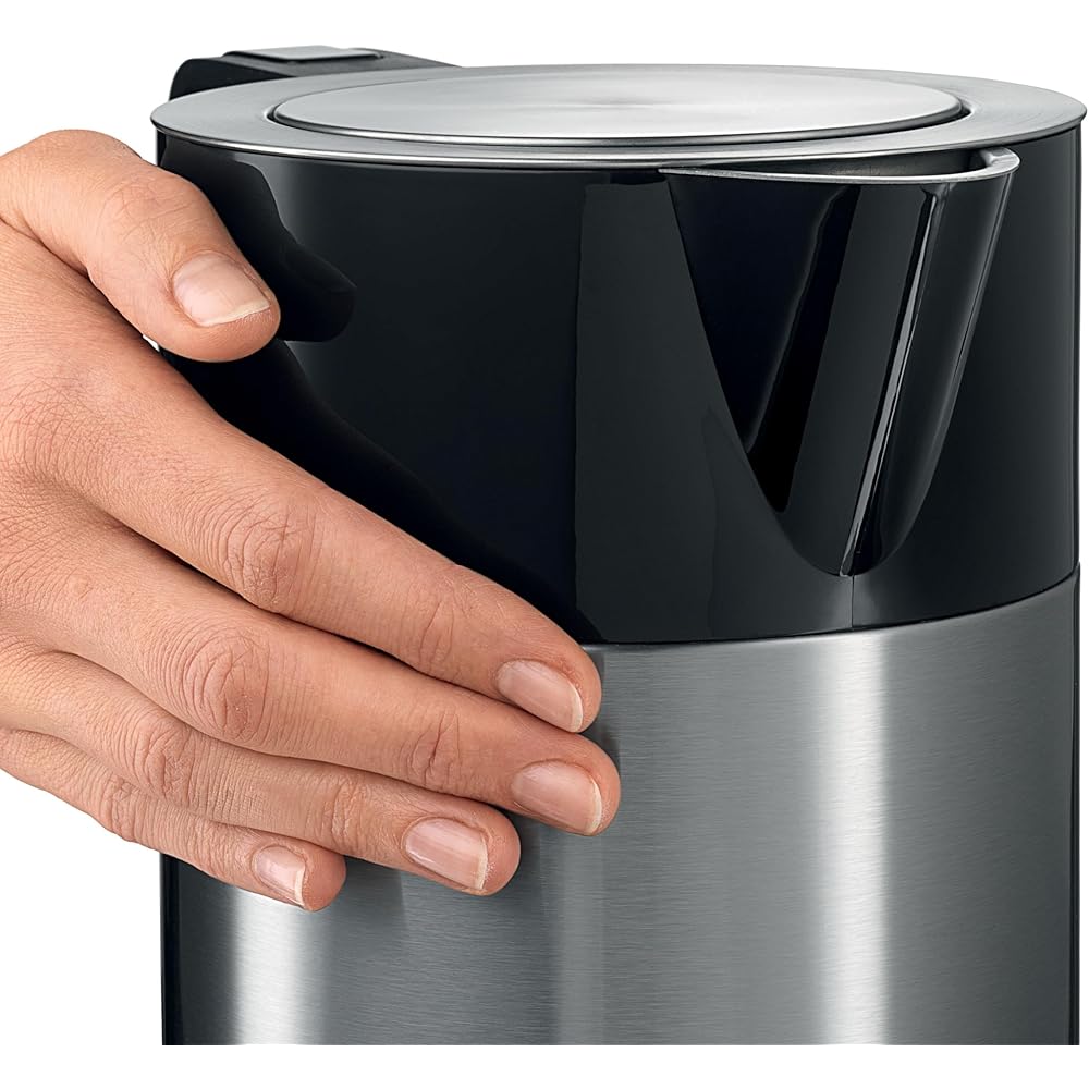 Bosch Electroménager TWK7203 Bouilloire électrique programmable, 2200 W, 1.7 liters, Noir/INOX : Cuisine et Maison