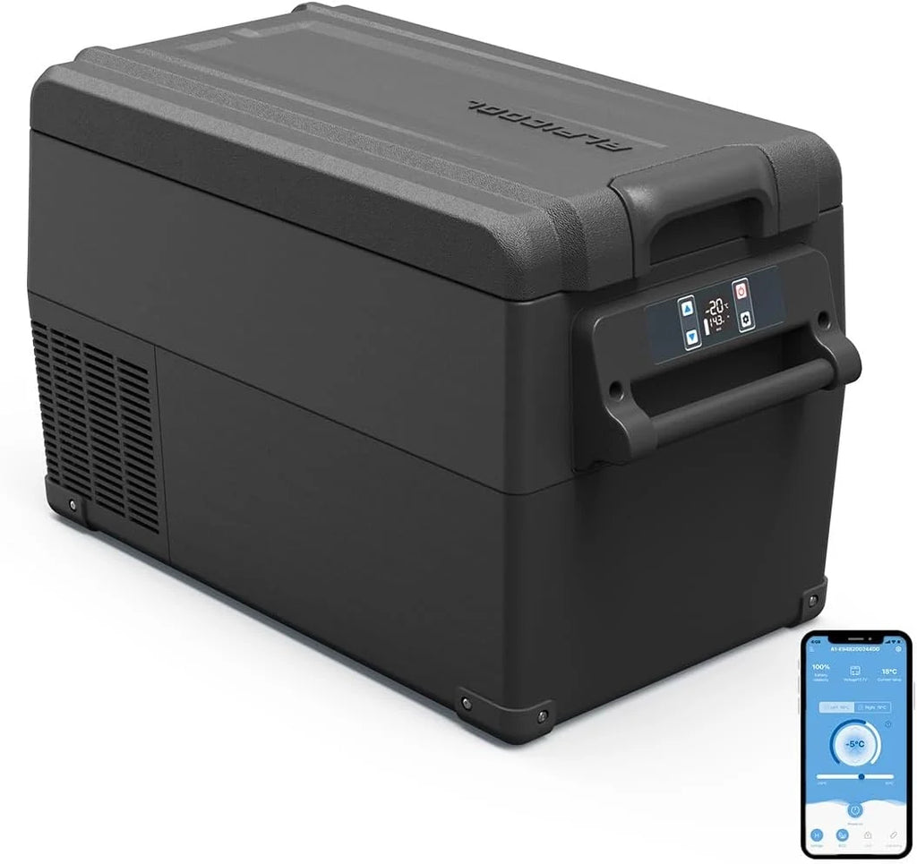 Glacière portable NCF35 30,6 L / Mini congélateur de camping pour voiture, plage de température -20 à 20 °C