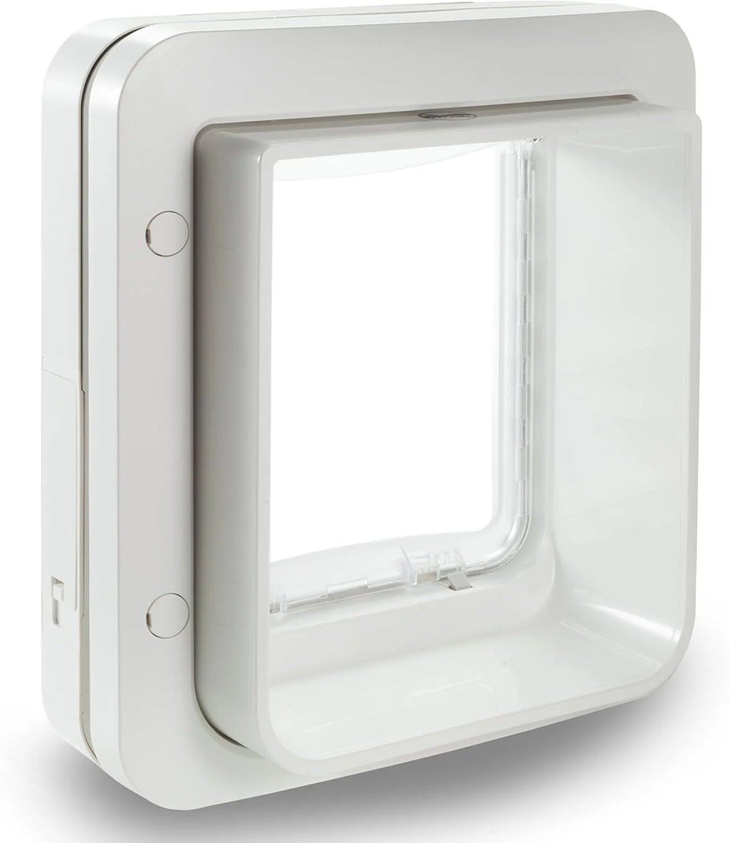 Porte pour chat Sure Petcare à grande puce électronique avec fonction couvre-feu, compatible avec les étiquettes RFID
