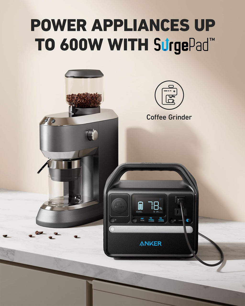 Anker SOLIX protable power station