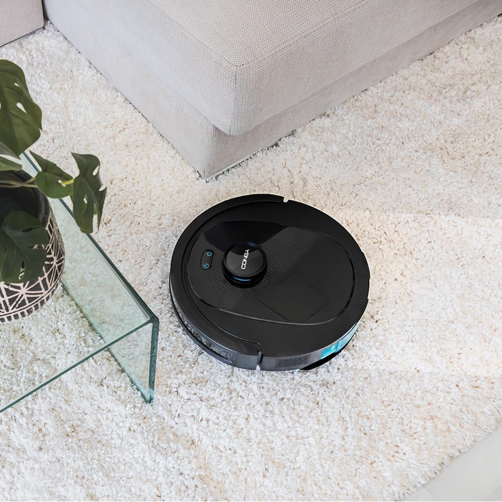 Cecotec Robot Aspirateur Laveur Conga 7490 Ultimate Home X-Treme, 4000 Pa, Aspirateur Robot Navigation Laser, Autonomie 120 Min, Station de Vidange Automatique, Brosse Centrale Multifonction, App : Cuisine et Maison