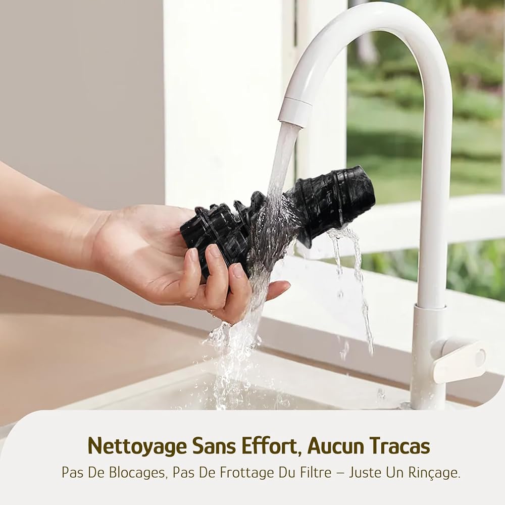Extracteur de Jus de Fruits et Légumes Hazel Quinn - Technologie Sans Filtre pour un Nettoyage Facile, Modes 2 Vitesses et Fonction Inverse, Moteur Silencieux 80 tr/min, Sans BPA. : Cuisine et Maison
