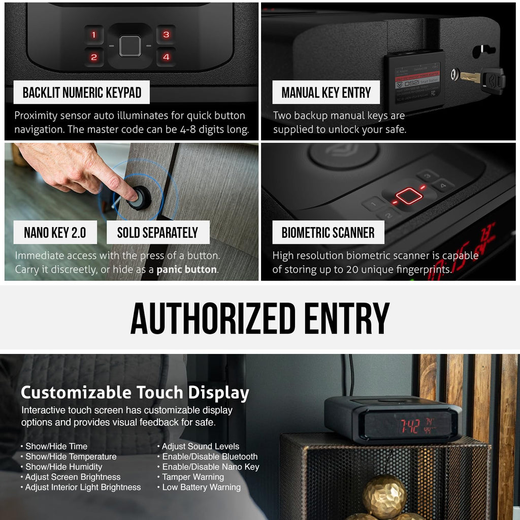 VAULTEK Station Biometric Bluetooth Wireless