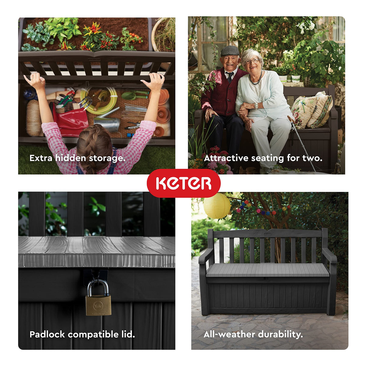 Keter Solana 70 Gallon Storage