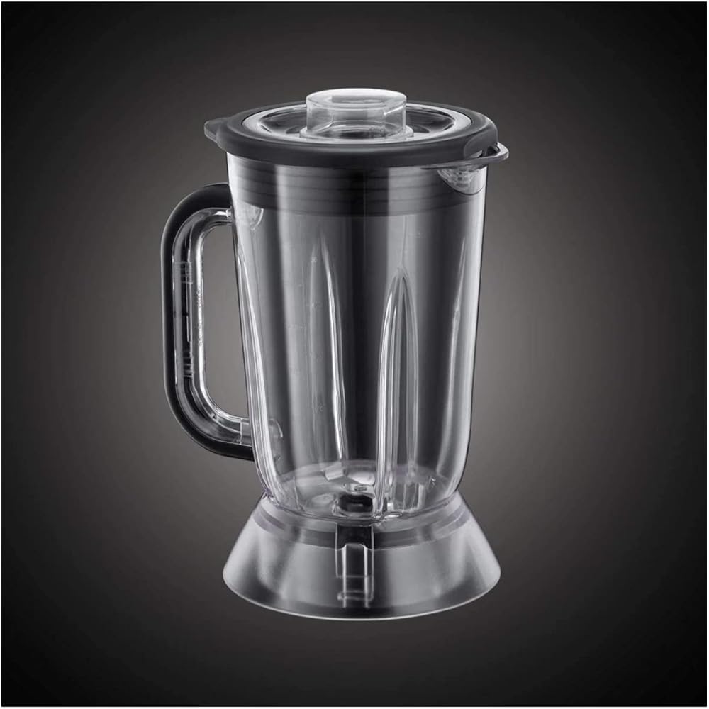 Russell Hobbs Robot de cuisine Multifonction [Blender/Mixeur/Broyeur/Coupeur/Râpeur/Batteur] Desire Rouge (Lames pétrin incl. + accessoires compatibles lave-vaisselle, 2 vitesses, 600W) 24730-56 : Cuisine et Maison