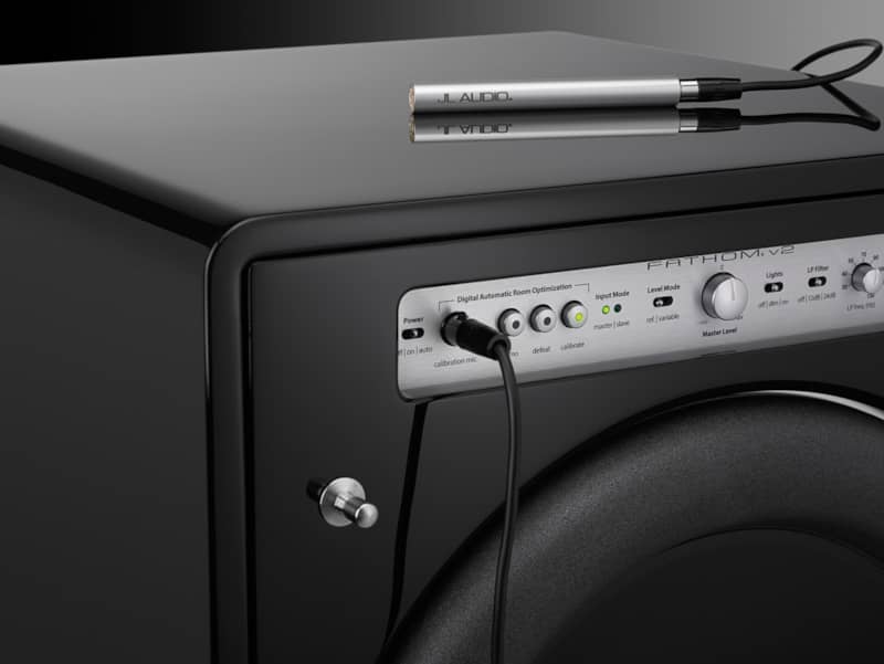 JL Audio Fathom f112 Aktiv-Subwoofer, Hochglanz Schwarz