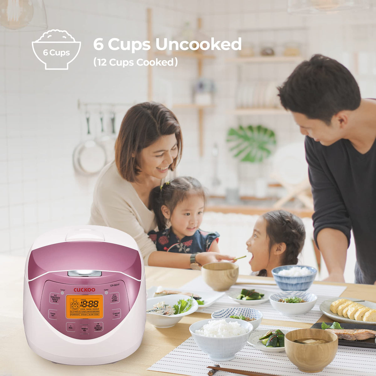 Cuckoo CR 0631F Cooker Uncooked Liters