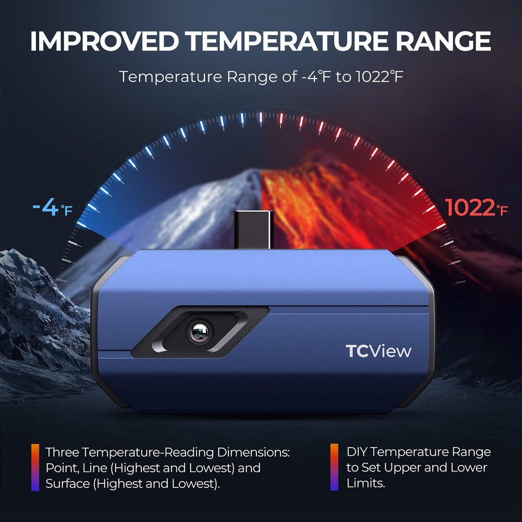 Thermal Android TOPDON 256x192 Resolution