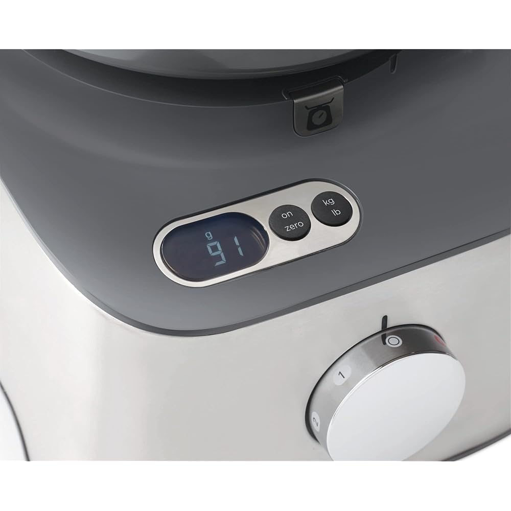 Kenwood Multipro Compact + FDM315SS Robot de cuisine compact, 2,1 l, balance intégrée, couteau en acier inoxydable, 4 disques de travail et 5 autres accessoires, boîtier en métal, 800 W, argenté : Cuisine et Maison