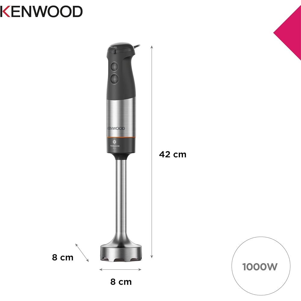 Kenwood HBM60.007GY Mixeur Blender Gris : Cuisine et Maison