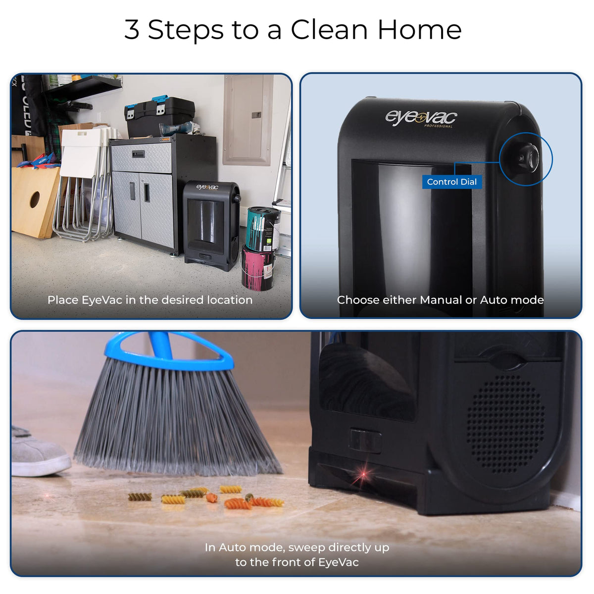 EyeVac PRO Touchless Vacuum Professional
