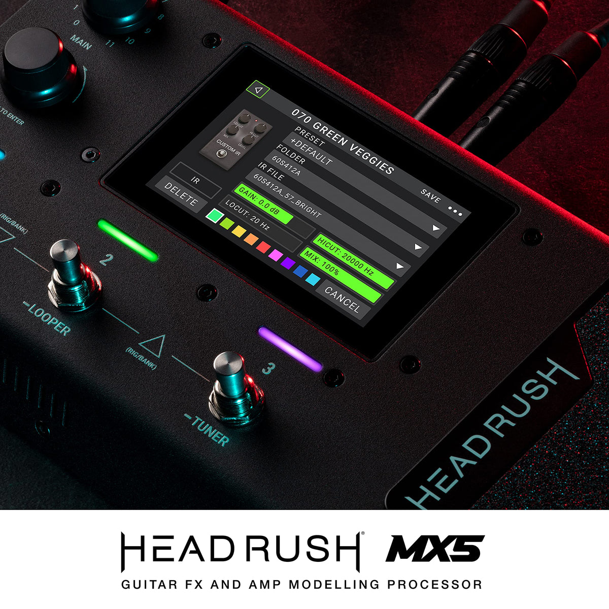 HeadRush MX5 Gitarren-Modeller & Effektpedal