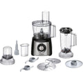 Bosch MultiTalent 3 MCM3501M – Robot de cuisine polyvalent avec plus de 50 fonctions – 800 W – Capacité de 2,3 L – Couleur : Noir/Inox brossé : Cuisine et Maison