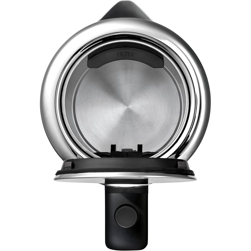 WMF Lono Bouilloire Électrique, 2400 W, Grande Capacité de 1,6 L, Design intemporel inox, Cromargan haute qualité, Montée en température rapide 0413130011 : WMF: Cuisine et Maison