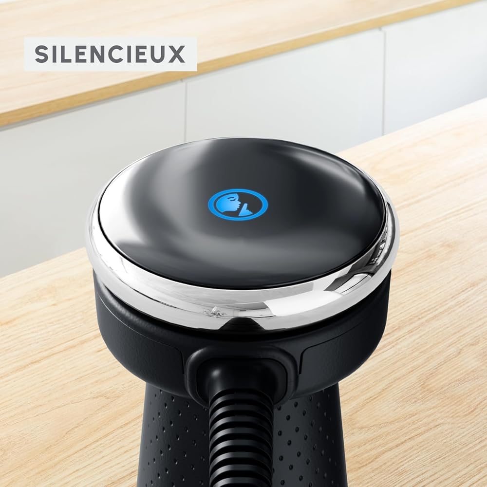 Moulinex Quickchef+ Pied Mixeur, 1000 W, Silencieux, 20 vitesses, Mode turbo, Accessoires hachoir compact, Hachoir mixeur XL, Fouet DD67L810, Noir : Cuisine et Maison