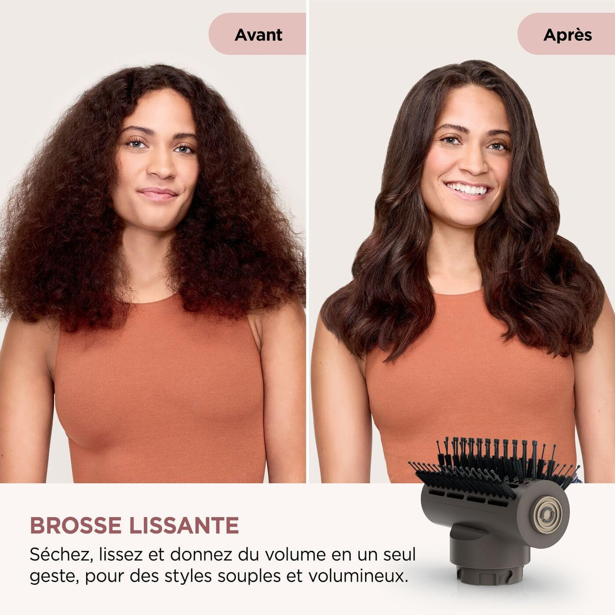 Sèche-cheveux ionique portable SpeedStyle Pro Flex : HD542EU, livré avec 4 accessoires de coiffage, technologie ionique négative