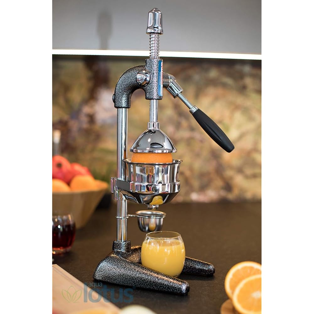 Presse-agrumes manuel de qualité commerciale, presse-agrumes, orange, citron, grenade, noir : Cuisine et Maison