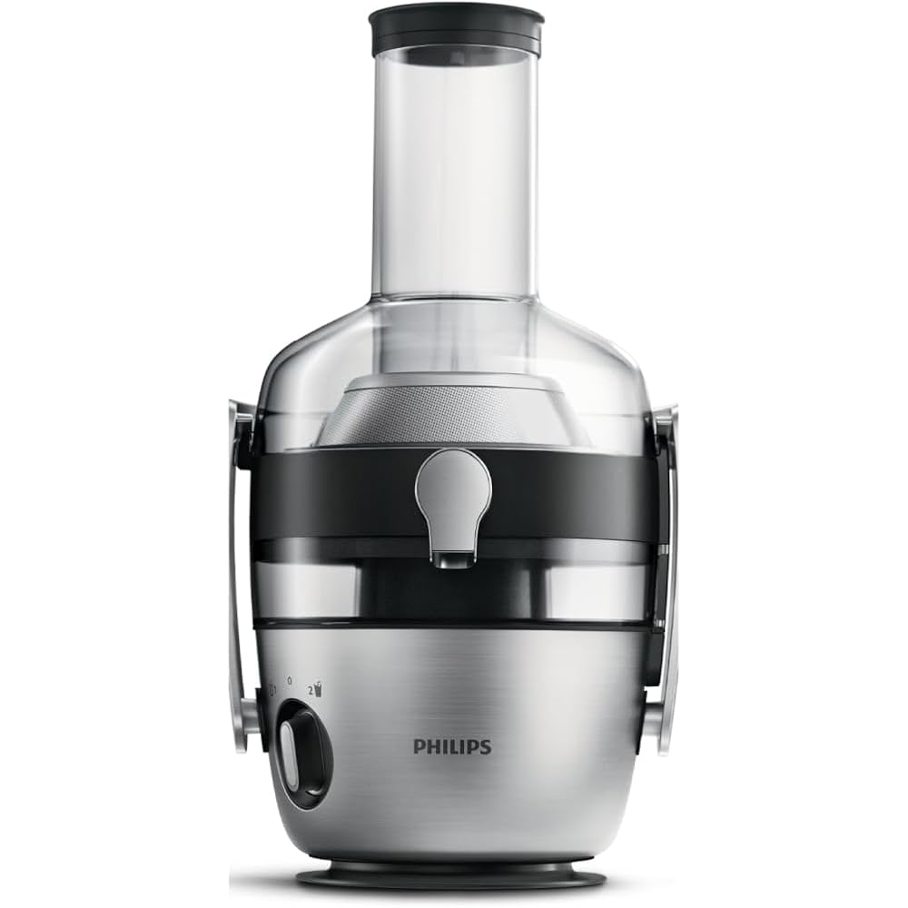 Philips Extracteur de Jus Série 3000 – Cheminée XXL, Technologie FiberBoost, QuickClean, Capacité de 2L, Moteur Puissant de 1100W pour Jus Lisse ou Riche en Pulpe (HR1921/20) : Cuisine et Maison