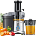 GDOR 1300W Centrifugeuse Extracteur de Jus Avec Arbre D'alimentation Plus Grand de 81mm Pour Fruits et Légumes Entiers Grande Carafe à Jus de 1250ml 3 Vitesses Centrifugeuse Facile à Nettoyer Juicer : Cuisine et Maison